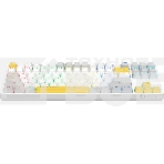 Клавиатура A4Tech Bloody S87 Energy (S87 USB ENERGY WHITE) проводная USB белый/жёлтый, фото10