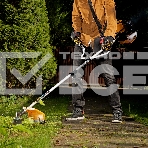 Триммер бензиновый Denzel DTL-52, 52 см3, неразъемная штанга, состоит из 2 частей, фото6
