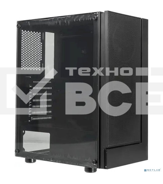 Компьютерный корпус AeroCool / Formula F-33RGB черный без БП ATX 3x120mm 2xUSB2.0 1xUSB3.0 audio bott PSU