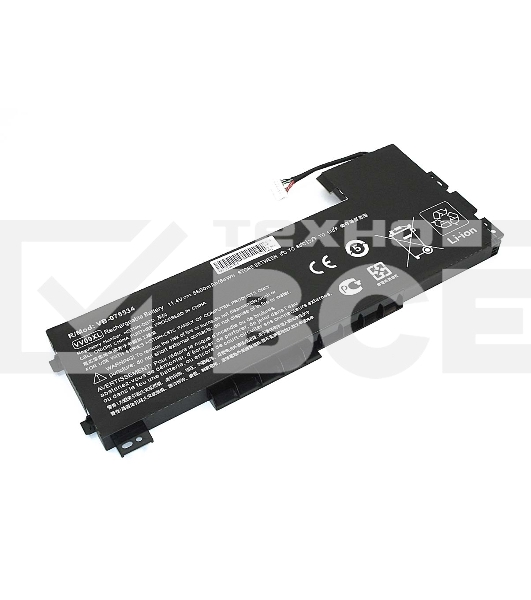 Аккумуляторная батарея для ноутбука HP ZBook 15 G3  11,4V 5600mAh OEM черный
