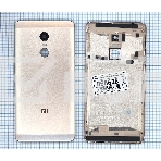 Задняя крышка для Xiaomi Redmi Note 4X золотая, фото 1