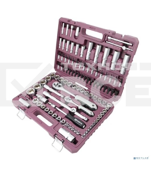 Набор инструмента универсальный Thorvik TS108 1/4', 1/2'DR, 108 предметов