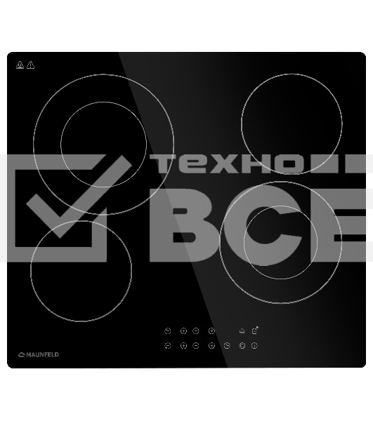 Электрическая варочная панель Maunfeld CVCE594DBK LUX