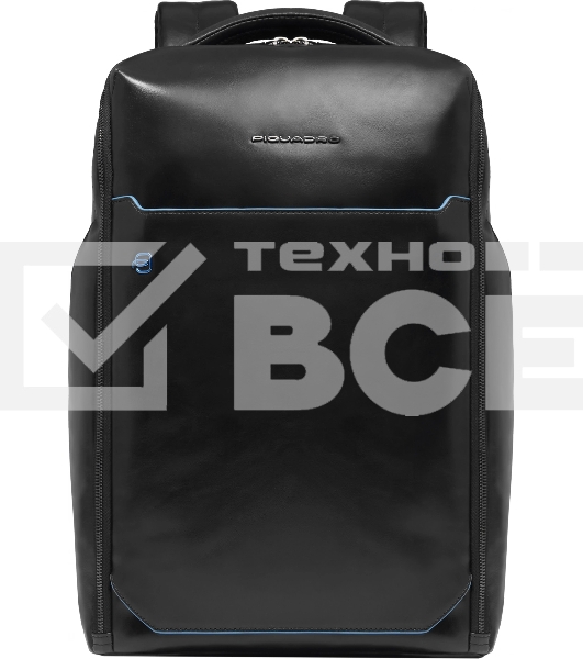 Рюкзак мужской Piquadro Blue Square CA6593B2/N, кожа, черный