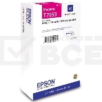 Картридж струйный EPSON T7553 пурпурный 4000 стр (повышенной емкости), для WF-8090/8590 (C13T755340), фото2