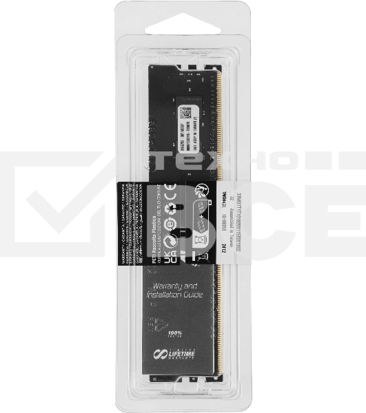 Оперативная память Kingston Fury Renegade Pro Black, DDR5, 16GB (1x16GB), 6000 MHz, CL32, ECC, RDIMM