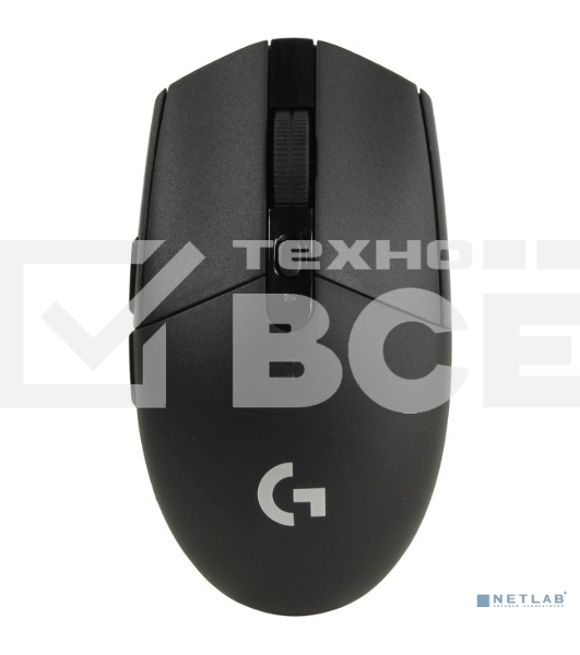 Мышь беспроводная Logitech G305 Lightspeed черный, 12000 dpi, радиоканал, USB, кнопки - 6