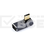 Переходник USB 4 Type C мама-папа угловой тип 1, фото2
