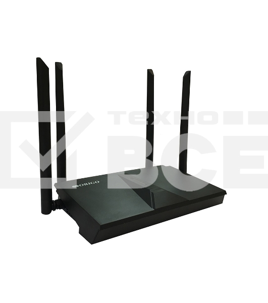 Двухдиапазонный Wi-Fi 6 маршрутизатор AX1800, 1x1000Base-T WAN, 3x1000Base-T LAN, 4 внешние антенны 5 dBi