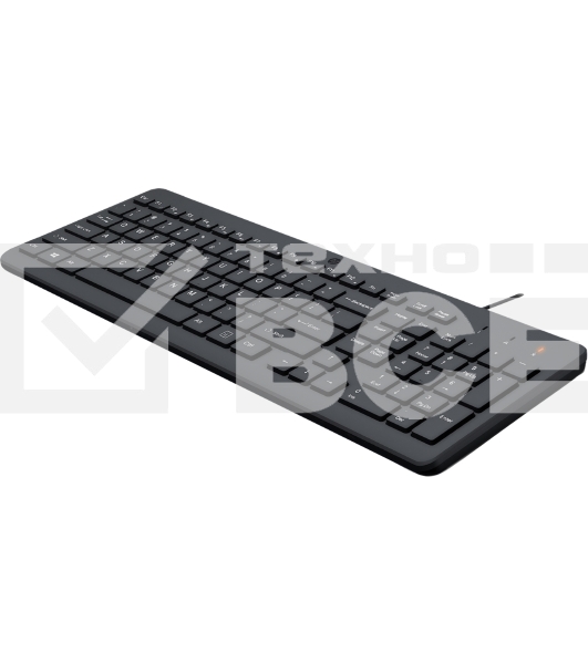 Клавиатура Keyboard HP 150 Wired черный ENG/RUS