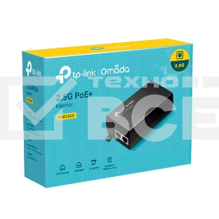 Инжектор PoE+ TP-Link POE260S 2,5 Гбит/с