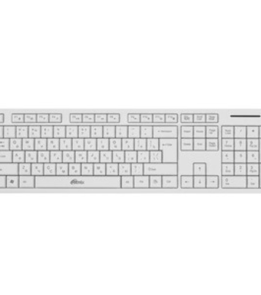 Клавиатура беспроводная Ritmix RKB-304W White