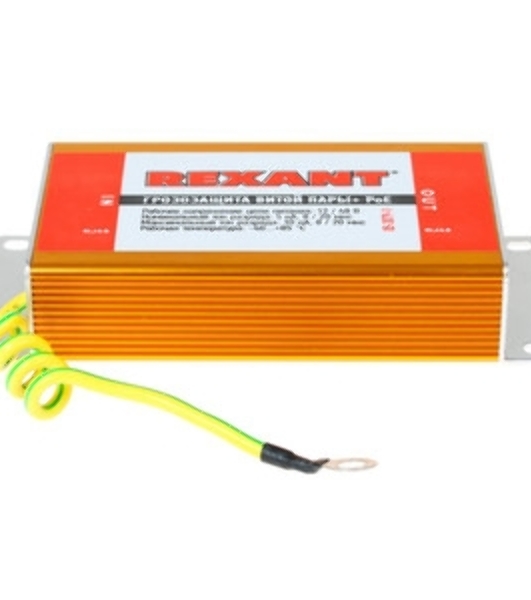 Коннектор Rexant Грозозащита витой пары RJ45 разъем