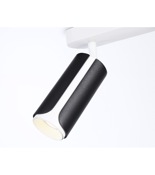 Светильник Ambrella light TN51598/2 BK/WH черный/белый GU10/2 260*60*195