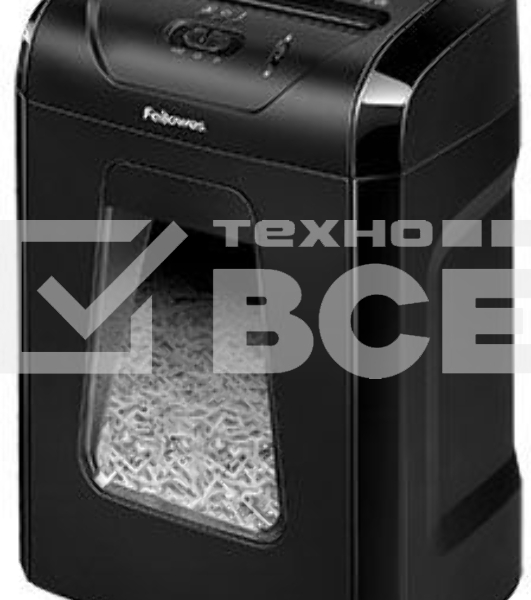Шредер Fellowes PowerShred 12C FS-71201 {DIN P-4, 4х40мм, 12лст., 18лтр.,Safety Lock}