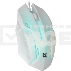 Мышь проводная Defender Cyber MB-560L белый, 1200 dpi, USB, кнопки - 3, фото18