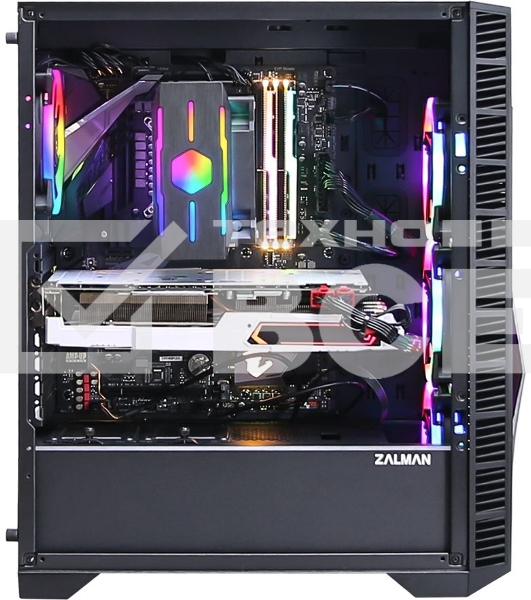 Компьютерный корпус MIDITOWER ATX W/O PSU Z3 ICEBERG BLACK ZALMAN ( без БП )
