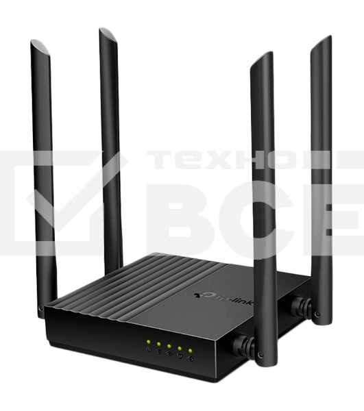 Роутер TP-Link Archer A64 AC1300 Wi-Fi роутер с MU-MIMO. RouterSPEED: 400 Mbps at 2.4GHz + 867Mbps at 5GHz SPEC: 4×Antennas, 1×Gigabit WAN Port + 4×Gigabit LAN Ports FEATURE: Tether App, WPA3, Access Point Mode, IPv6 Supported, IPTV, Beamforming, Smart Co