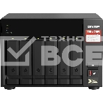 Сетевое хранилище без дисков SMB QNAP TS-673A-8G NAS, 6 trays 3,5