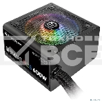 Блок питания Thermaltake Smart RGB (PS-SPR-0600NHSAWE-1), 600Вт 80 PLUS, 120мм, черный, фото2