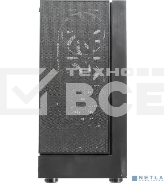 Компьютерный корпус AeroCool / Formula F-33RGB черный без БП ATX 3x120mm 2xUSB2.0 1xUSB3.0 audio bott PSU