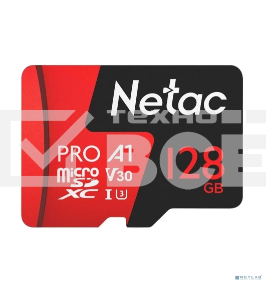 Флеш карта MicroSD card Netac P500 Extreme Pro 128GB, retail version w/o SD adapter