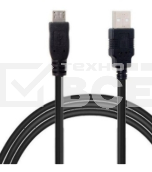 Кабель USB  Type A на Micro USB прямой  0,5 м