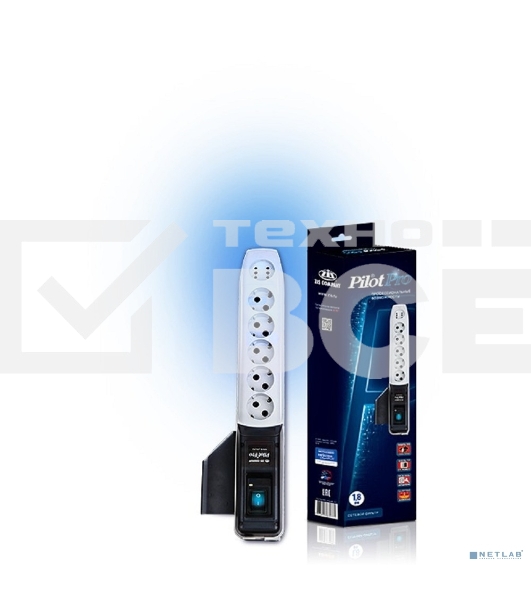 Сетевой фильтр ZIS Фильтр Pilot - Pro 5 евро, 1 росс. 5 м