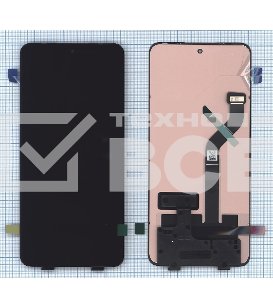 Дисплей для Xiaomi Xiaomi 12 Lite в сборе с тачскрином черный orig lcd
