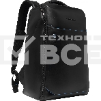 Рюкзак мужской Piquadro Blue Square CA6593B2/N, кожа, черный, фото5