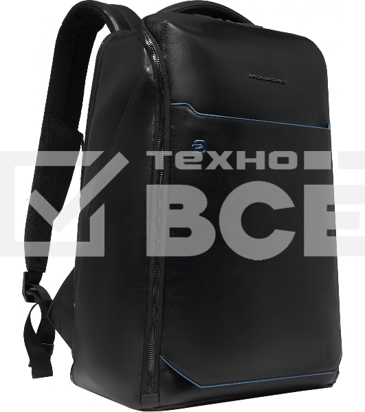 Рюкзак мужской Piquadro Blue Square CA6593B2/N, кожа, черный