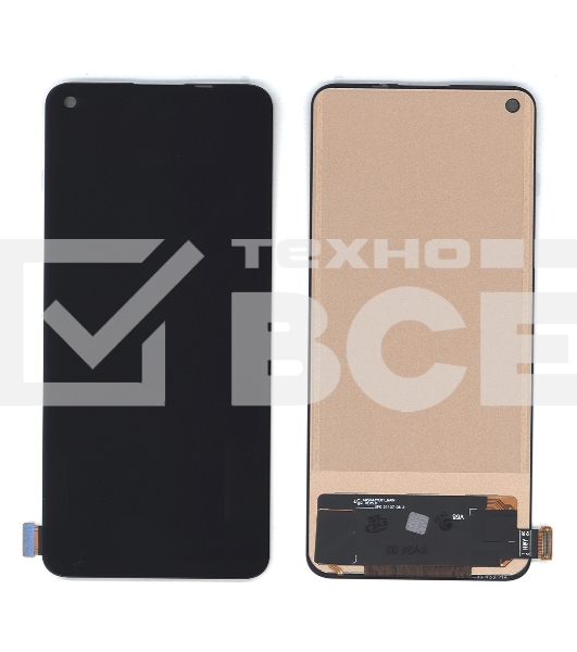 Дисплей для OnePlus Nord 2 в сборе с тачскрином TFT черный
