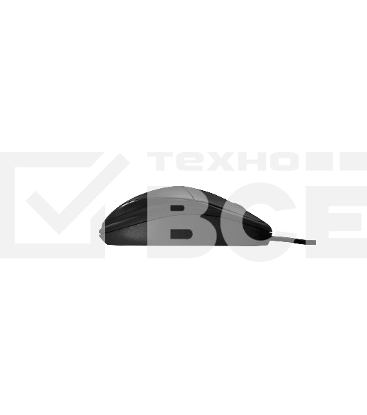 Мышь проводная БЕШТАУ М100РУ черный, 1600 dpi, USB, кнопки - 3