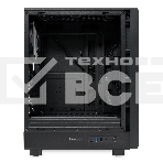 Компьютерный корпус  HSPD M510, Mesh Mid Tower, черный, TG, 0.5 SPCC, 4x120mm ARGB ATX, mATX, mITX 180/280/160mm 1x2.5