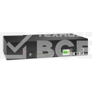 Стоечный переключатель нагрузки APC Rack Automatic Transfer Switch, 2U, 32A, 230V, 2 IEC 309 IN, 16 C13, 2 C19 OUT, 50/60 Hz