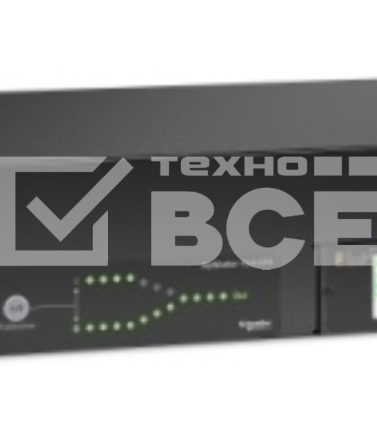 Стоечный переключатель нагрузки APC Rack Automatic Transfer Switch, 2U, 32A, 230V, 2 IEC 309 IN, 16 C13, 2 C19 OUT, 50/60 Hz