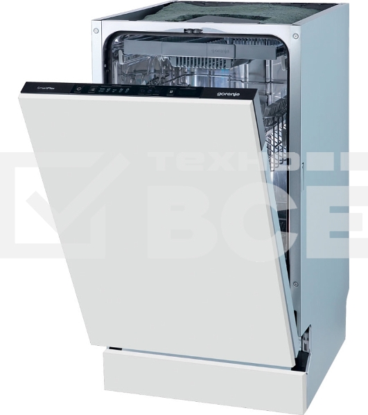 Встраиваемая посудомоечная машина GORENJE GV561D11 Встраиваемые ПММ шириной 45 см,Количество корзин:3,Бак из нержавеющей стали,Защита от перелива: Полный AquaStop,Расход воды на цикл: 9 л,Уровень шума: 45 дБ (А) относительно 1 пВт,Габаритные размеры (вхшхг): 81,5 × 44,8 × 55 см