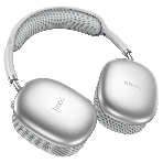 Полноразмерная гарнитура беспроводная Hoco W73, серебристый, фото4