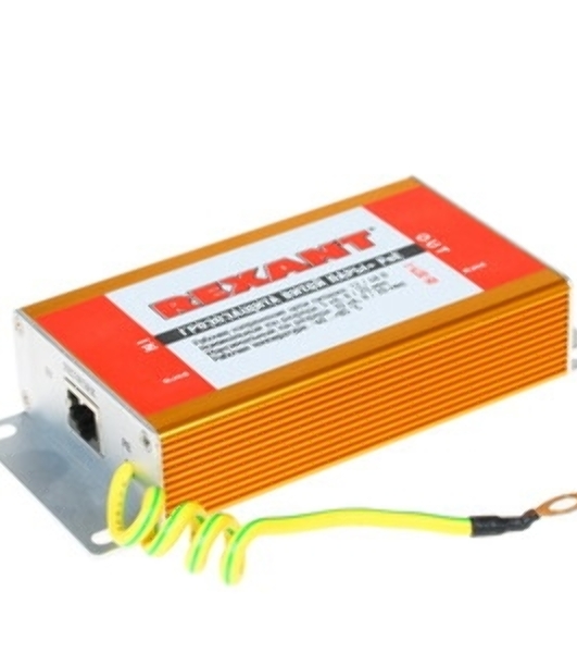 Коннектор Rexant Грозозащита витой пары RJ45 разъем
