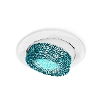 Комплект встраиваемого поворотного светильника Ambrella light XC7651063 SWH/BL белый песок/голубой MR16 GU5.3 (C7651, N7194), фото3