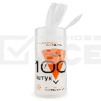 Чистящие средства Konoos KBU-100 Салфетки для комп. техники в банке, 100 шт., фото3