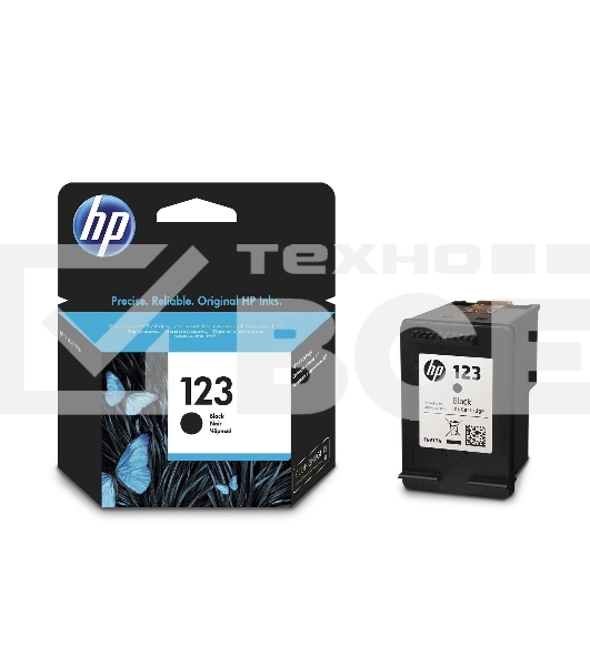 Картридж струйный HP 123 (F6V17AE) черный, 120 стр., для DeskJet 2130