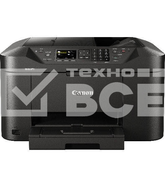 МФУ струйный Canon MAXIFY MB2140 (0959C007), А4, цветная, печ. 19 стр/мин. (ч/б) 13 стр/мин. (цветн.), скан. до 18 стр/мин. (ч/б) 15 стр/мин (цветн), 600 x 1200 dpi (принтер), 1200x1200dpi (сканер), USB, Wi-Fi