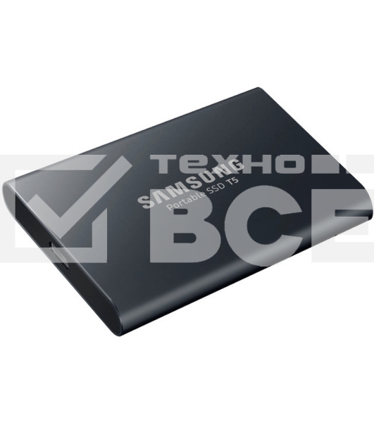 Внешний твердотельный накопитель SSD 1TB Samsung T5 (Up to 540Mb/s, USB 3.1 Type-C) (MU-PA1T0B/WW)