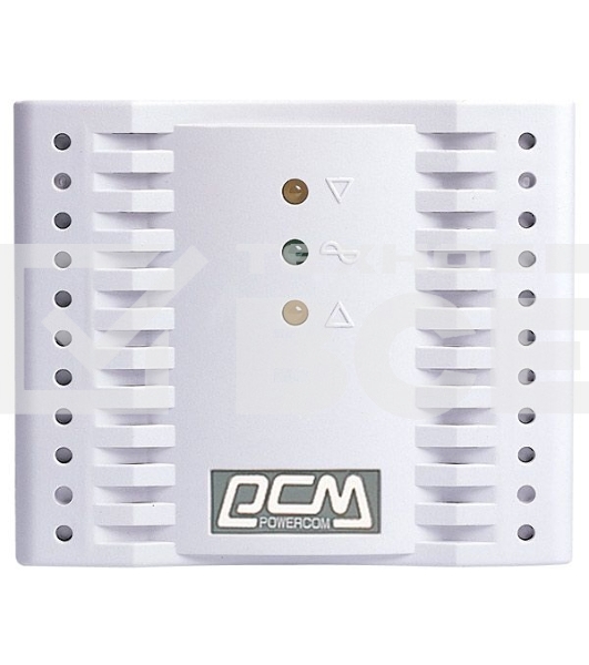  Стабилизатор напряжения Powercom Voltage Regulator, 2000VA, White, Schuko