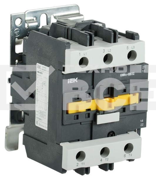 Контактор КМИе-46512 65А 400В/АС3 1НО; 1НЗ ИЭК KKME41-065-400-11