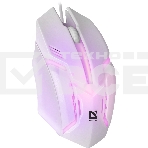 Мышь проводная Defender Cyber MB-560L белый, 1200 dpi, USB, кнопки - 3, фото17