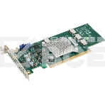 Плата коммуникационная SuperMicro Quad port OCuLink retimer NVMe SSD add-on card for PCIe3 x16 slot, фото2