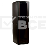 Шкаф телекоммуникационный напольный ЦМО ШТК-М, IP20, 42U, 2030х800х1000 мм (ВхШхГ), дверь: тонированное стекло, цвет: чёрный, фото5