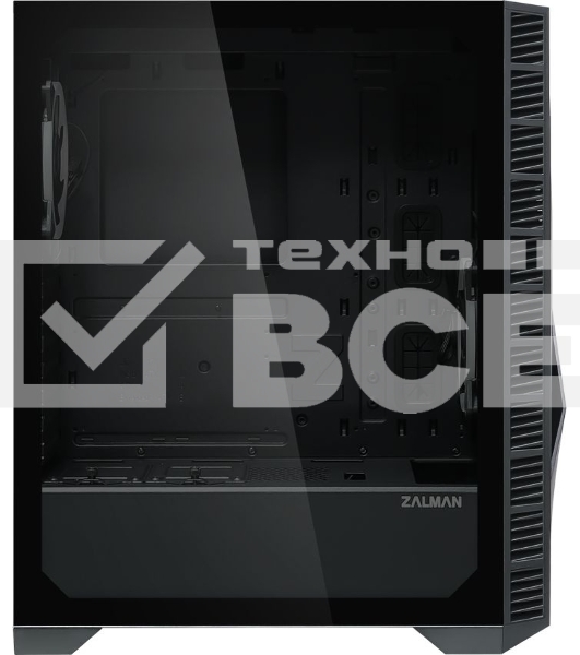 Компьютерный корпус MIDITOWER ATX W/O PSU Z3 ICEBERG BLACK ZALMAN ( без БП )